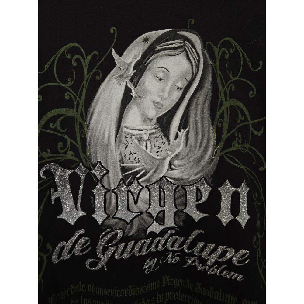 No Problem- Our Lady of Guadalupe T-Shirt Adult Virgin Mary Mexico Large New!